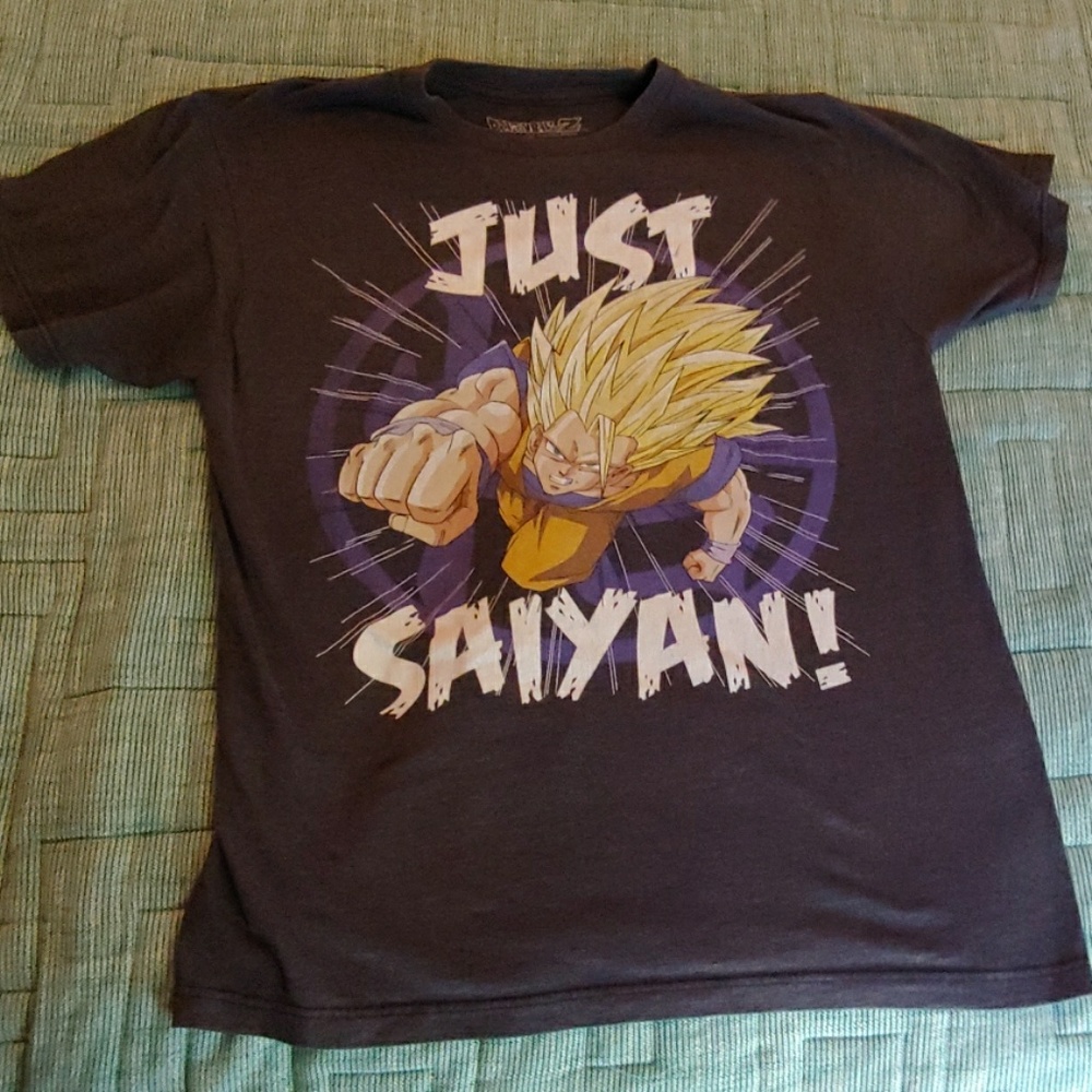 Dragonball-Z "Just Saiyan!" Shirt BOGO ITEM
